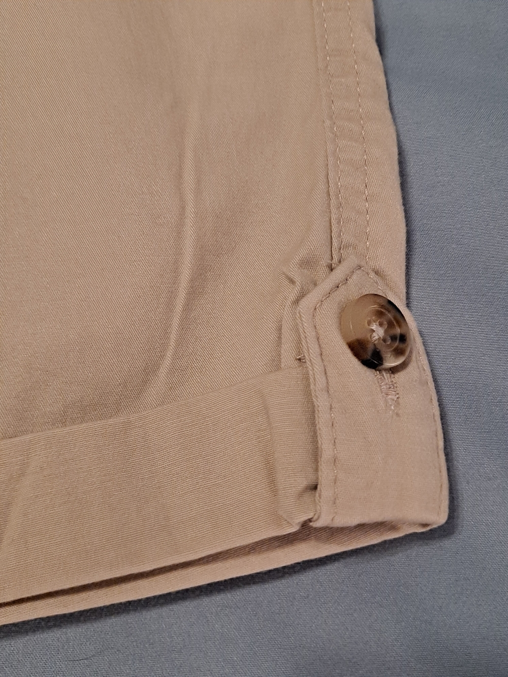 Lee Flex To Go Cargo Pioneer Beige Capri Pants Size 12 - Picture 3 of 8